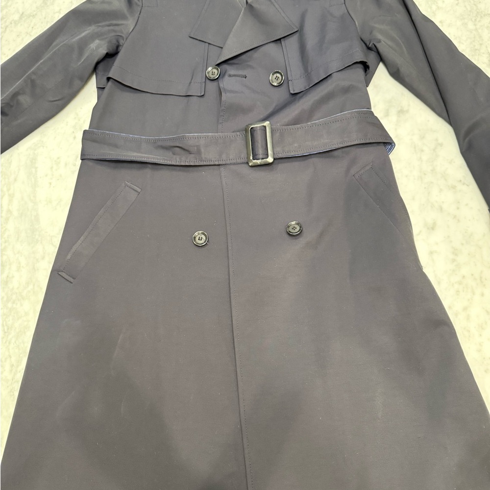Sam Edelman Charcoal Trench Coat